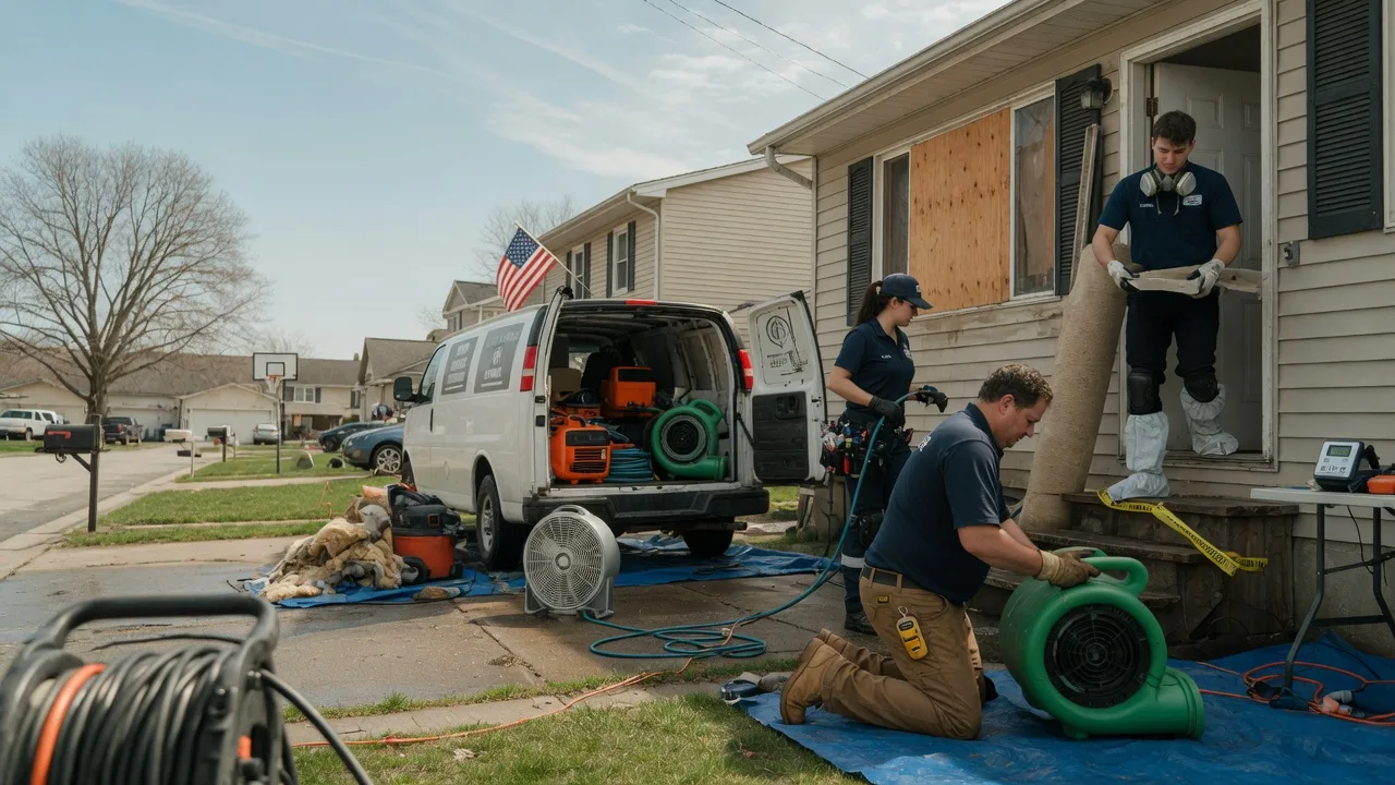 Water Damage Restoration in Farber, MO near me